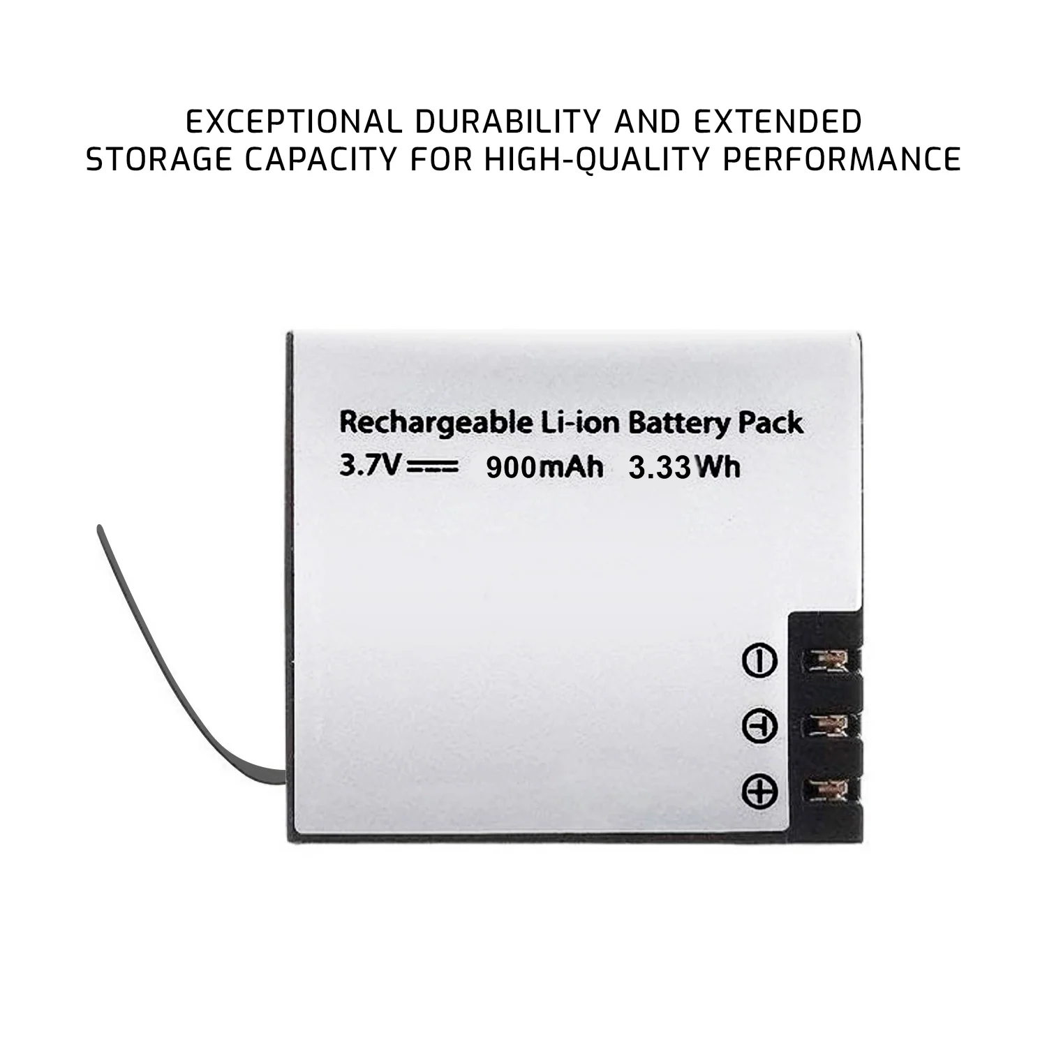 IZI CLICK 5k Action Camera 950 mAh Li-ion Rechargeable Battery - Image 3