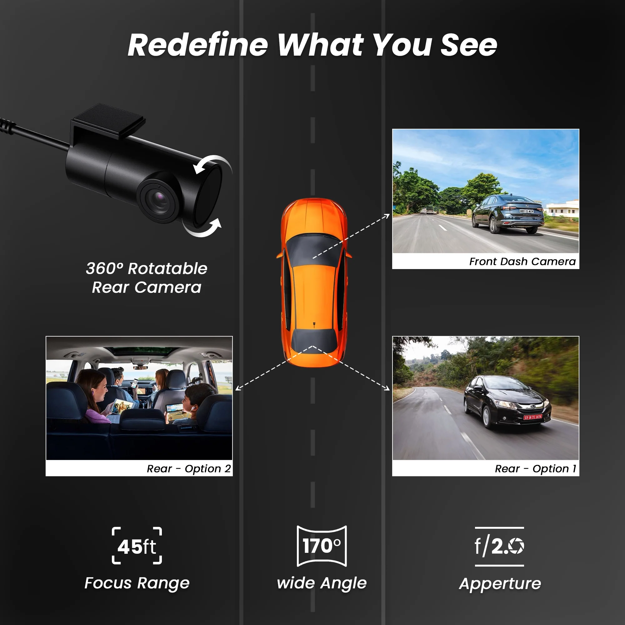 IZI DRIVE Plus 4K Dash Camera - Dual Channel, GPS, Night Vision - Image 7