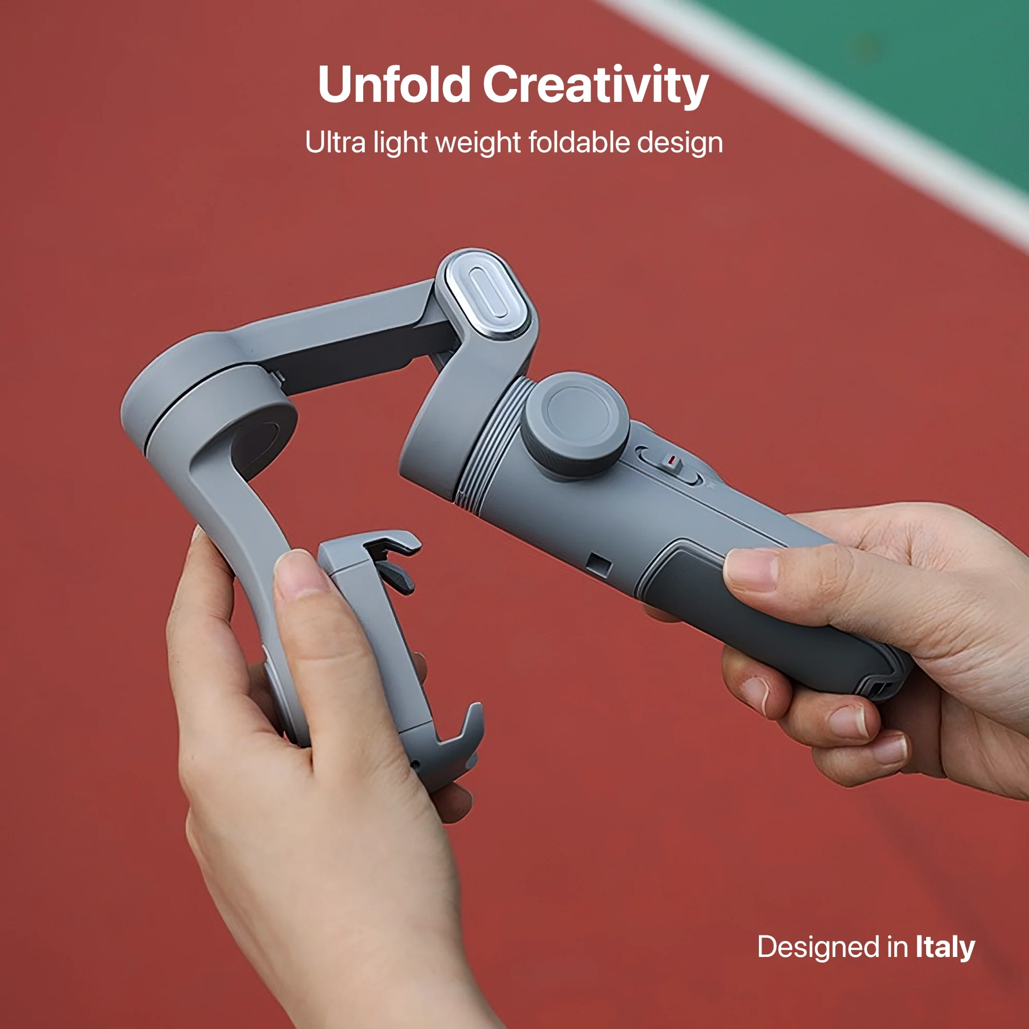 IZI GO-X 3-Axis Smartphone Gimbal with Wireless Charging, Creative Modes, OLED Display, AI Face Tracking & 10H Battery - Image 8
