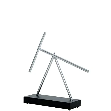 IZI Kinetic Sticks, Energy Sculpture, Perpetual Motion Machine, Piano Finish Base, Office Desk, Educational Science Machine, Office and School - Image 4