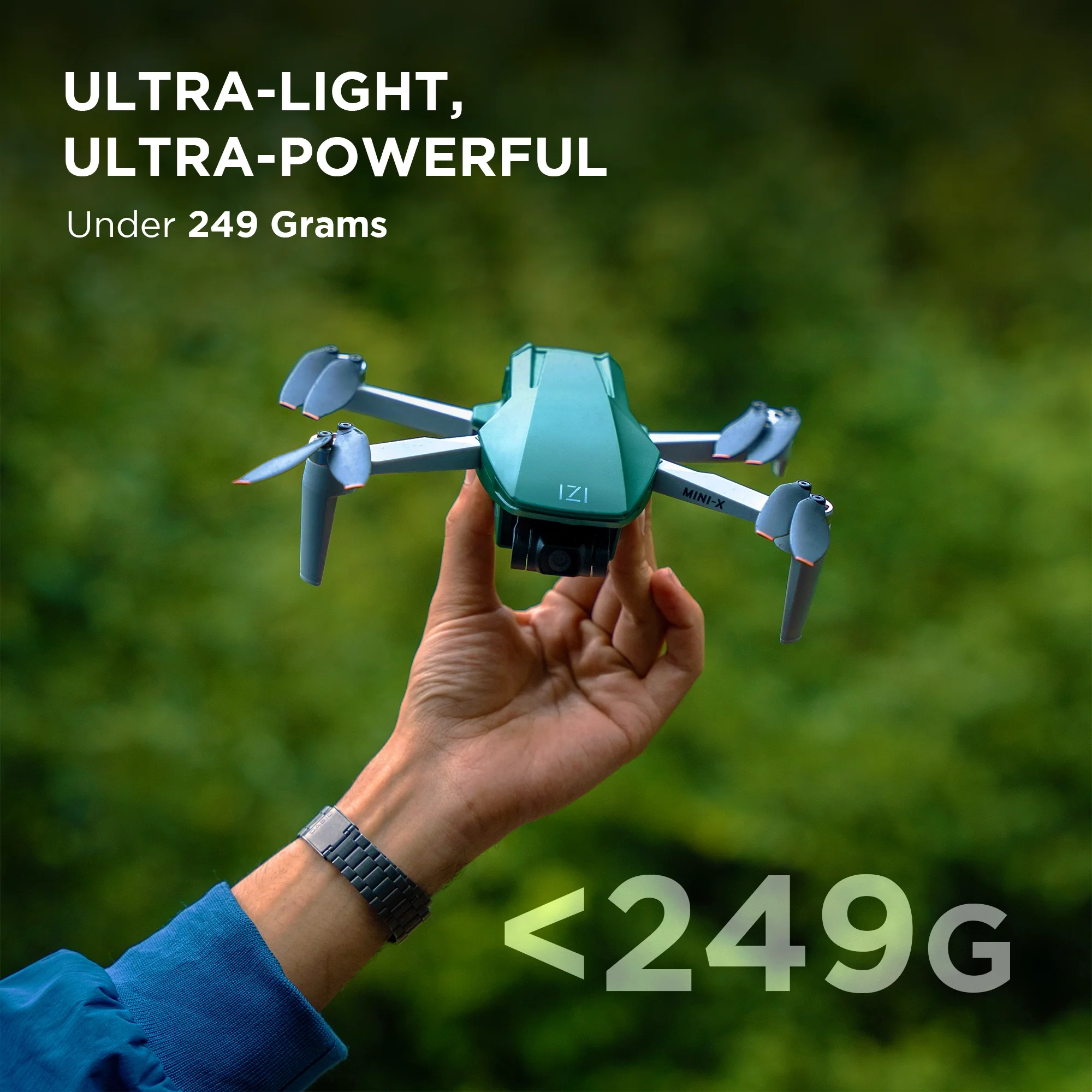 IZI Mini X Nano 4K Camera Drone - UHD 20MP , GPS, 31-min Flight - Image 3