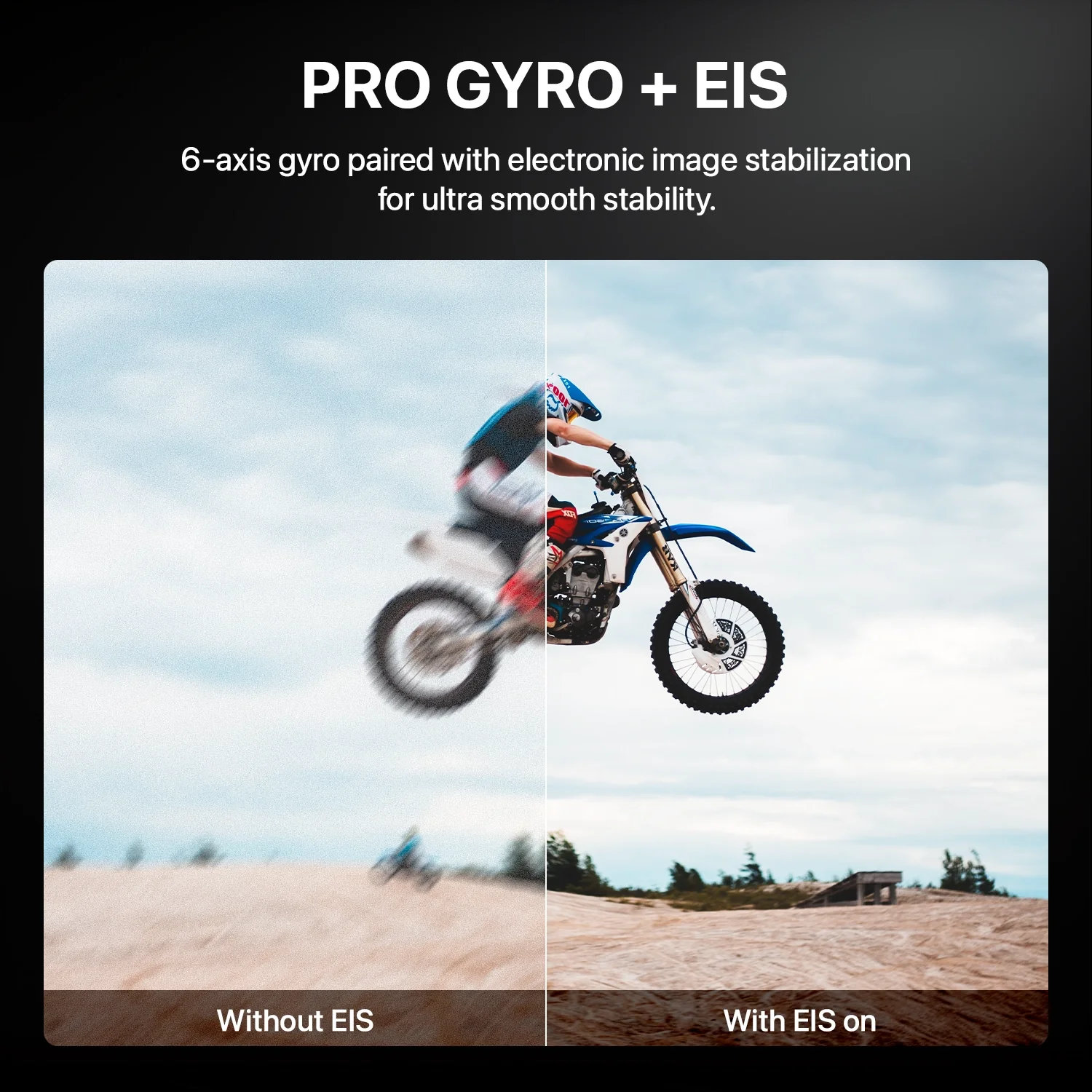IZI ONE Plus 5K UHD Action Camera With Accesories Kit, 48 MP, 6-Axis Stabilization, 110ft Waterproof, 2x Batteries, Fast Charging - Image 5
