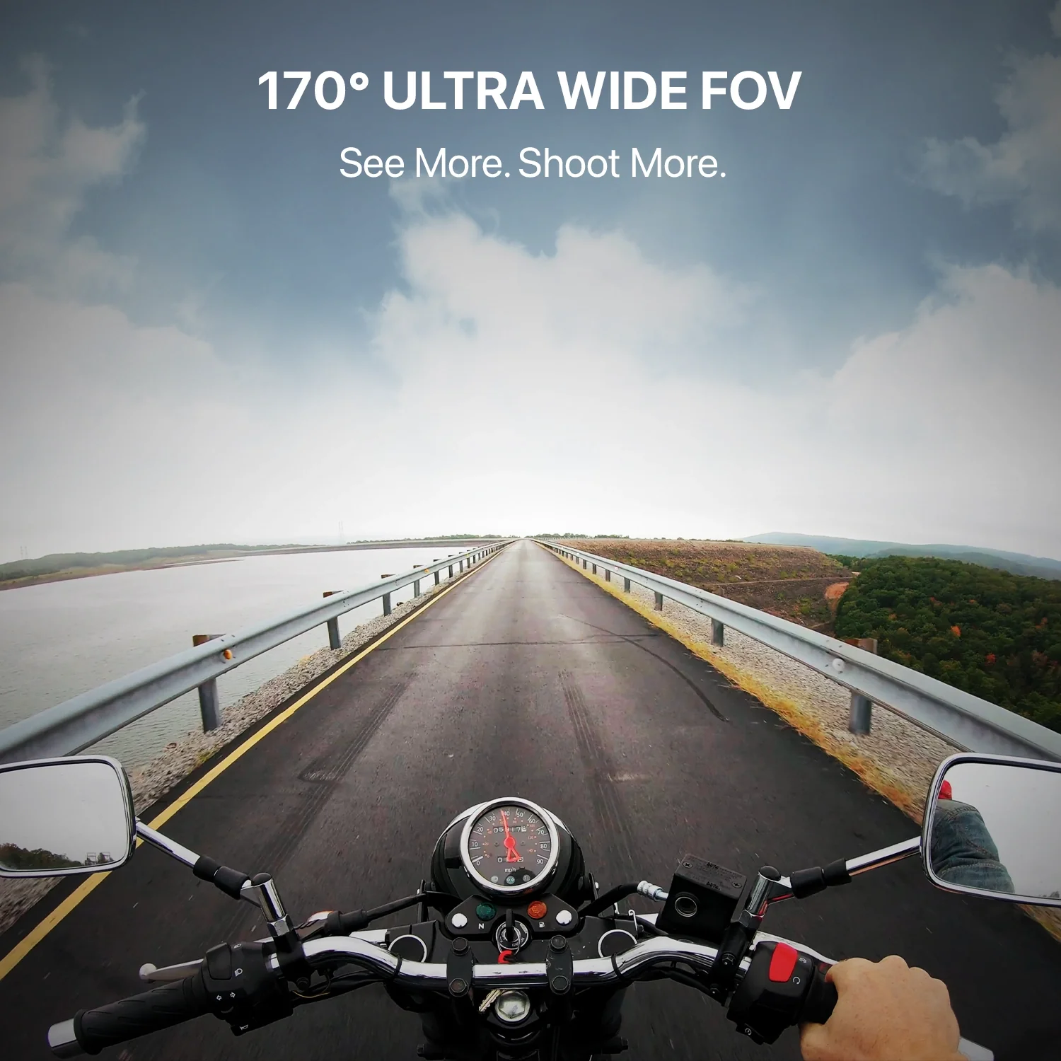 IZI ONE Plus 5K UHD Action Camera With Accesories Kit, 48 MP, 6-Axis Stabilization, 110ft Waterproof, 2x Batteries, Fast Charging - Image 6