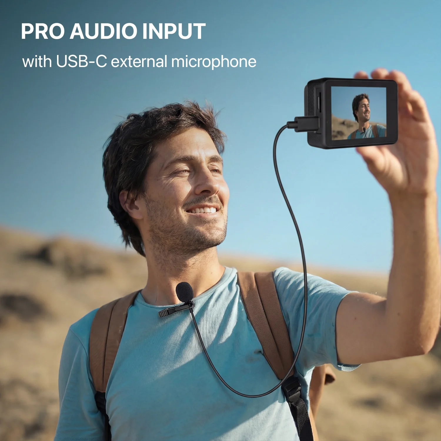 IZI ONE Plus 5K UHD Action Camera With Accesories Kit, 48 MP, 6-Axis Stabilization, 110ft Waterproof, 2x Batteries, Fast Charging - Image 7