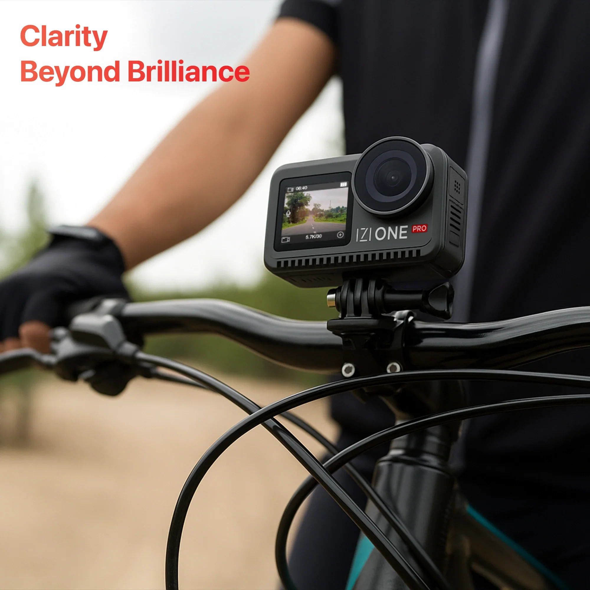 IZI One Pro 5.7K Action Camera with Sony STARVIS Sensor, 6-Axis Stabilization, 20M Waterproof, Dual Screens, 240 Min Battery - Image 10