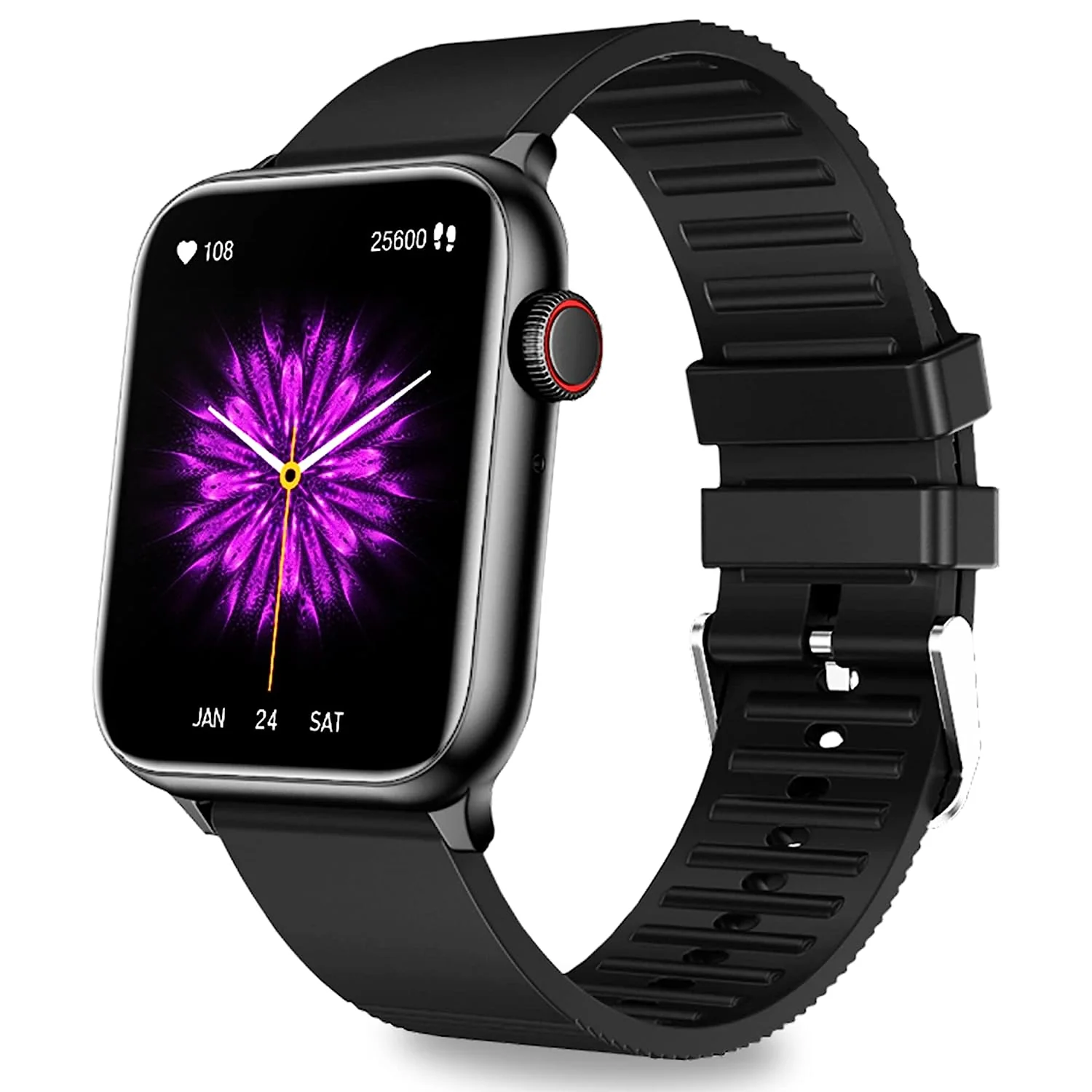 IZI Newly Launched Prime+ Smart Watch, 1.78" AMOLED Display, BT Calling, DIY Watch Face Studio, AI Voice Assistant, Inbuilt Games, Sports Mode, 60hz Refresh Rate, Rotating Crown, 7 Days Battery - Image 10