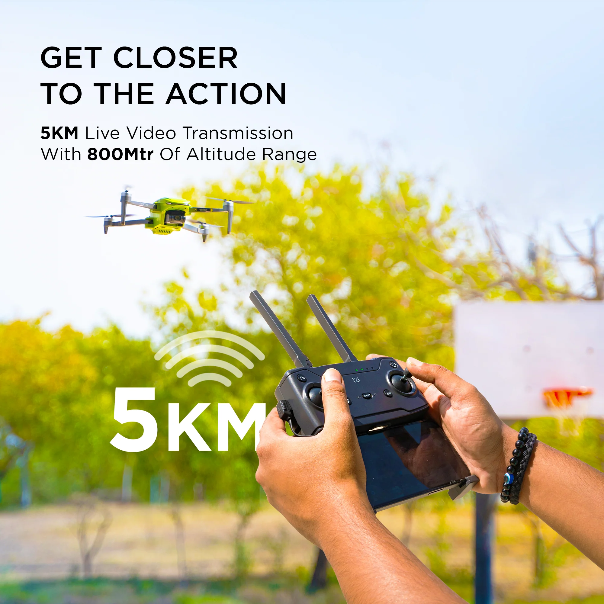 IZI Sky Pro 4K Camera Drone - UHD 20MP, 5KM Live, 32 Min Flight - Image 7