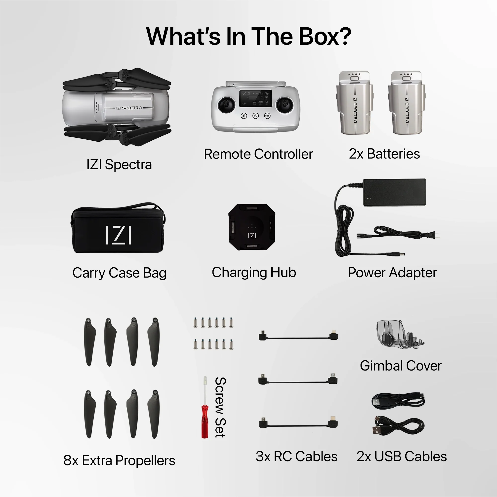IZI Spectra Combo, 4K HDR Drone, Night Vision, 1-Inch CMOS, 102 Min Flight, 22KM Range, Omni Obstacle Sensor,1 key RTH - Image 10
