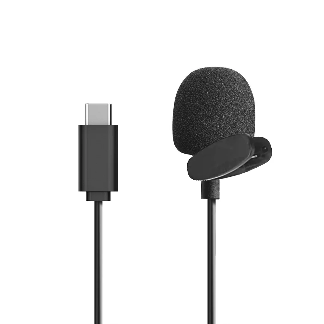 IZI Type-C HQ Microphone Exclusively for IZI Click 5K Action camera, Omnidirectional, Wind Noise Reduction, Convenient Clip, 1.5-Meter Cable - Image 5