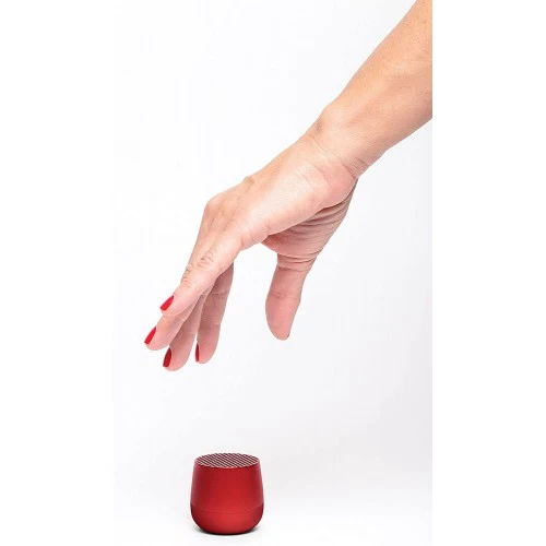 Lexon MINO+ 3W Mini Bluetooth Speaker, TWS & Selfie Remote (Dark Red) - Image 3